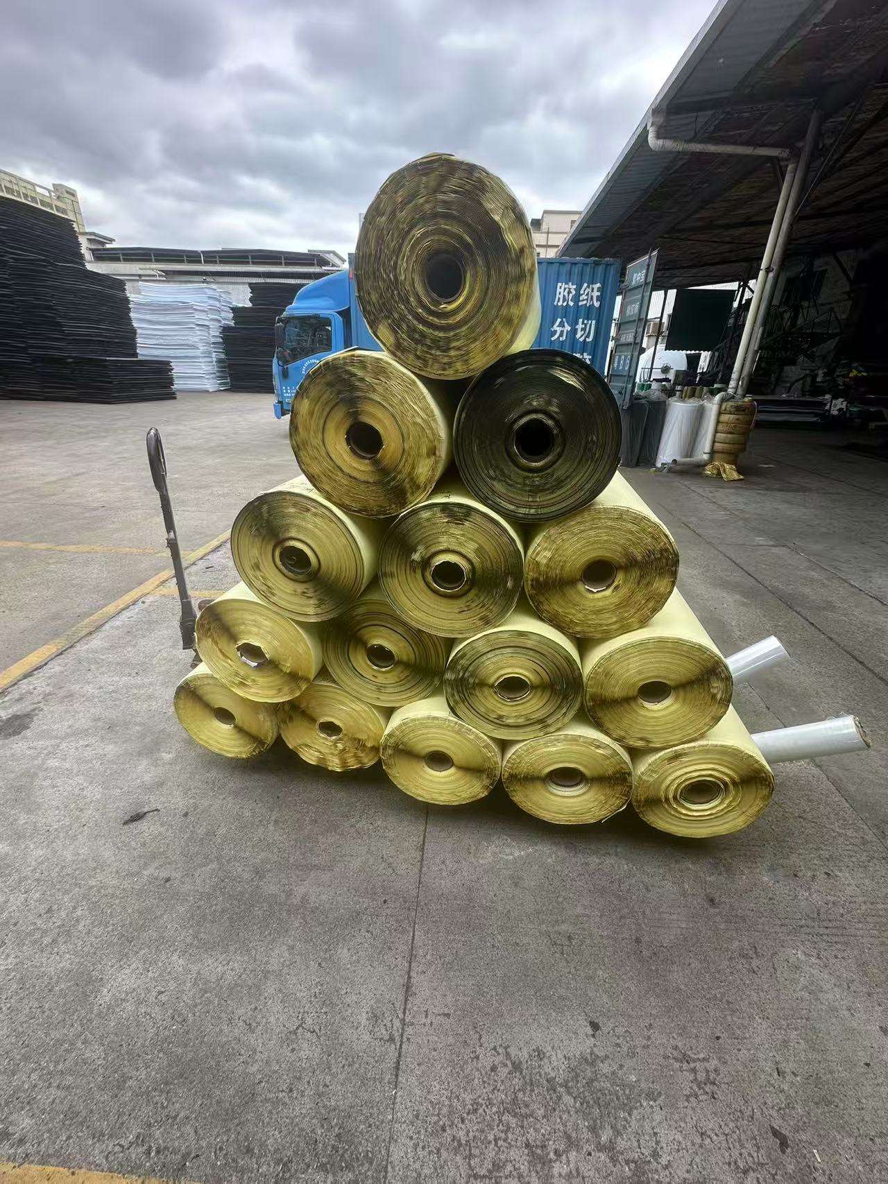 加粘带胶eva卷料